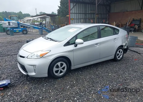 2015 Toyota Prius из США, поврежденный, VIN JTDKN3DU1F0476856